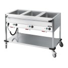Casselin - Chariot bain-marie à eau 3 x GN 1/1
