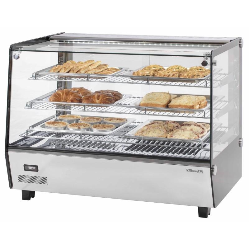 Casselin - Vitrine chauffante encastrée 160L