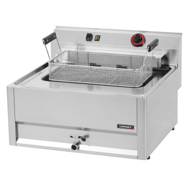 Casselin - Friteuse électrique à poser avec vanne de vidange 16 litres 66