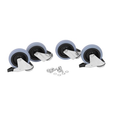 Casselin - Lot de 4 roues pour soubassement