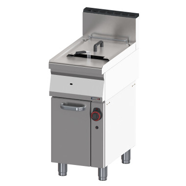 Casselin - Friteuse gaz avec soubassement 15 litres 40