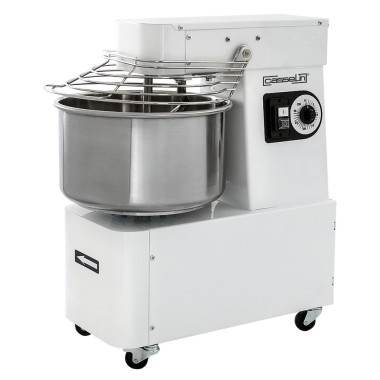 Casselin - Pétrin à spirale tête et cuve fixes 17Kg