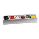 Casselin - Support pour 6 bacs GN 1/6 - simple