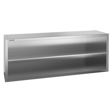 Casselin - Armoire murale inox ouverte 1400 mm
