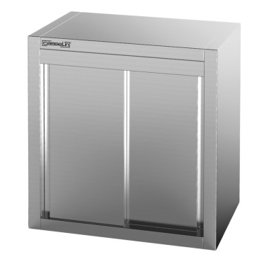 Casselin - Armoire murale inox avec portes coulissantes 800 mm