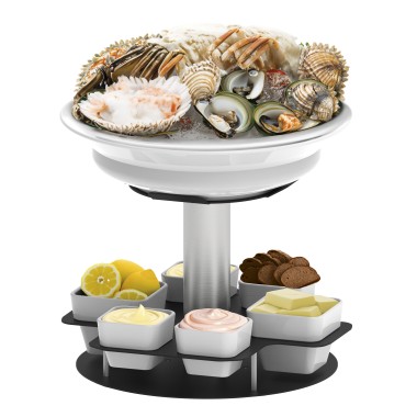 Casselin - Présentoir à fruits de mer rotatif 2 Fuly