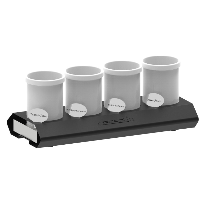 Casselin - Support à sauces réfrigéré eutectique GN 2/4