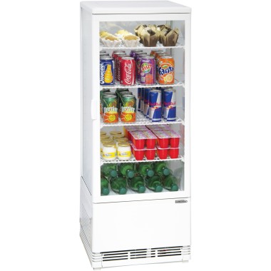 Casselin - Vitrine réfrigérée positive 98L Blanche