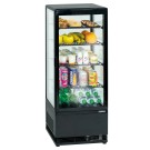 Casselin - Vitrine réfrigérée positive 98L Noire