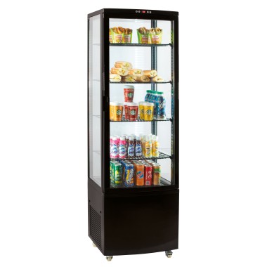 Casselin - Vitrine réfrigérée positive 235L Noire