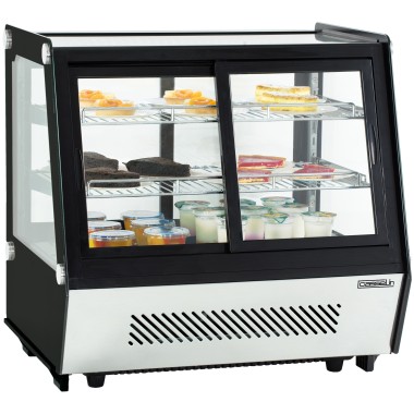 Casselin - Vitrine réfrigérée à poser double portes 125L