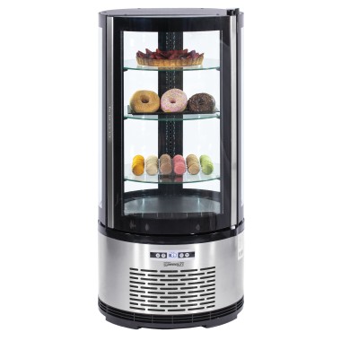 Casselin - Vitrine réfrigérée ronde 100L