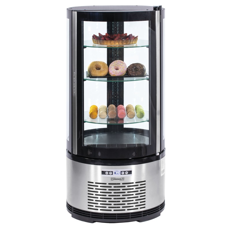 Casselin - Vitrine réfrigérée ronde 100L