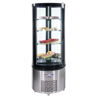 Casselin - Vitrine réfrigérée ronde 360L