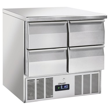 Casselin - Saladette 4 tiroirs GN 1/1