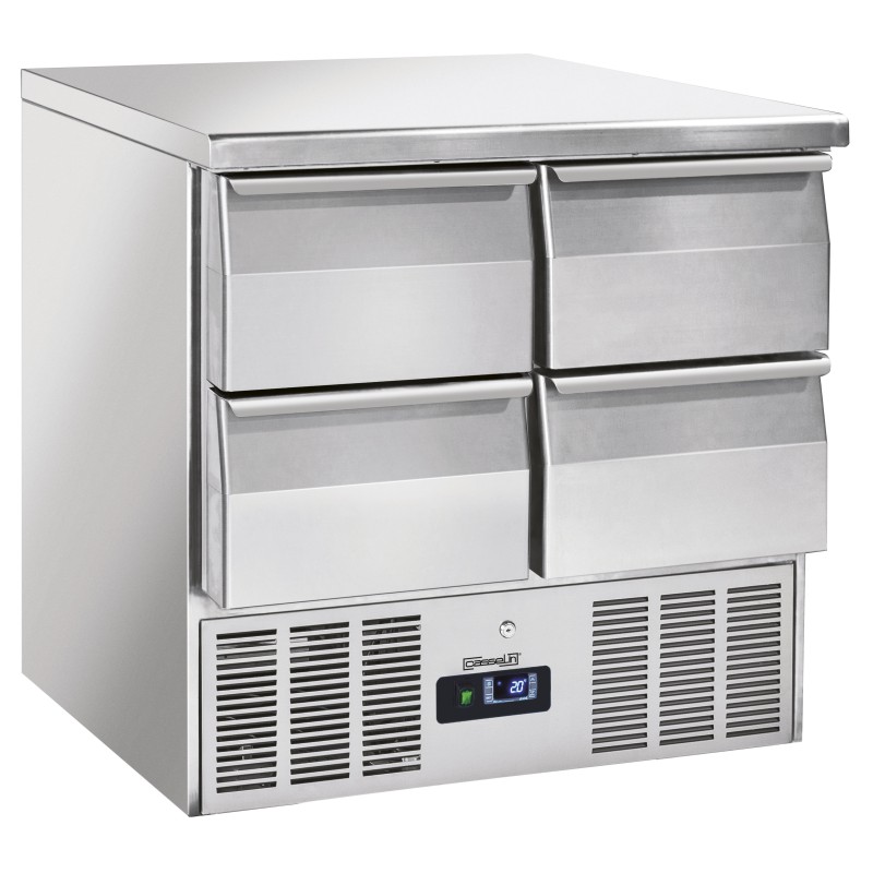 Casselin - Saladette 4 tiroirs GN 1/1