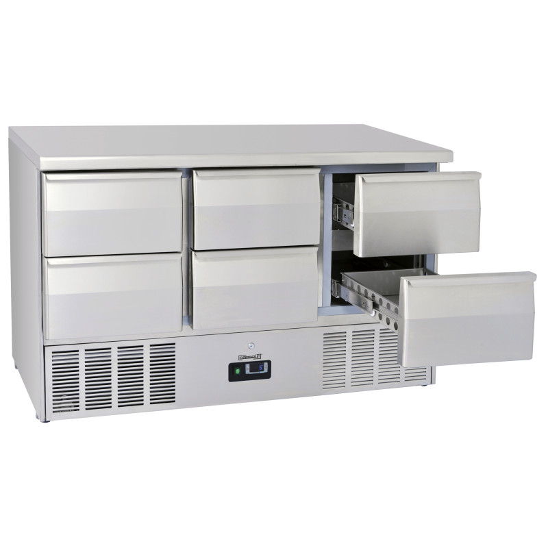 Casselin - Saladette 6 tiroirs GN 1/1