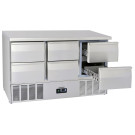 Casselin - Saladette 6 tiroirs GN 1/1