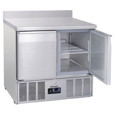 Casselin - Saladette avec dosseret 2 portes GN 1/1