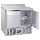 Casselin - Saladette avec dosseret 2 portes GN 1/1