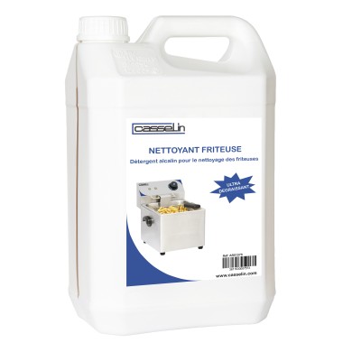 Casselin - Lot de 4 - Nettoyant friteuse 5 L