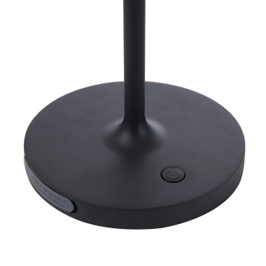 Veba - Alpha lampe de table d'extérieur - Noir