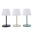 Veba - Alpha lampe de table d'extérieur - Noir