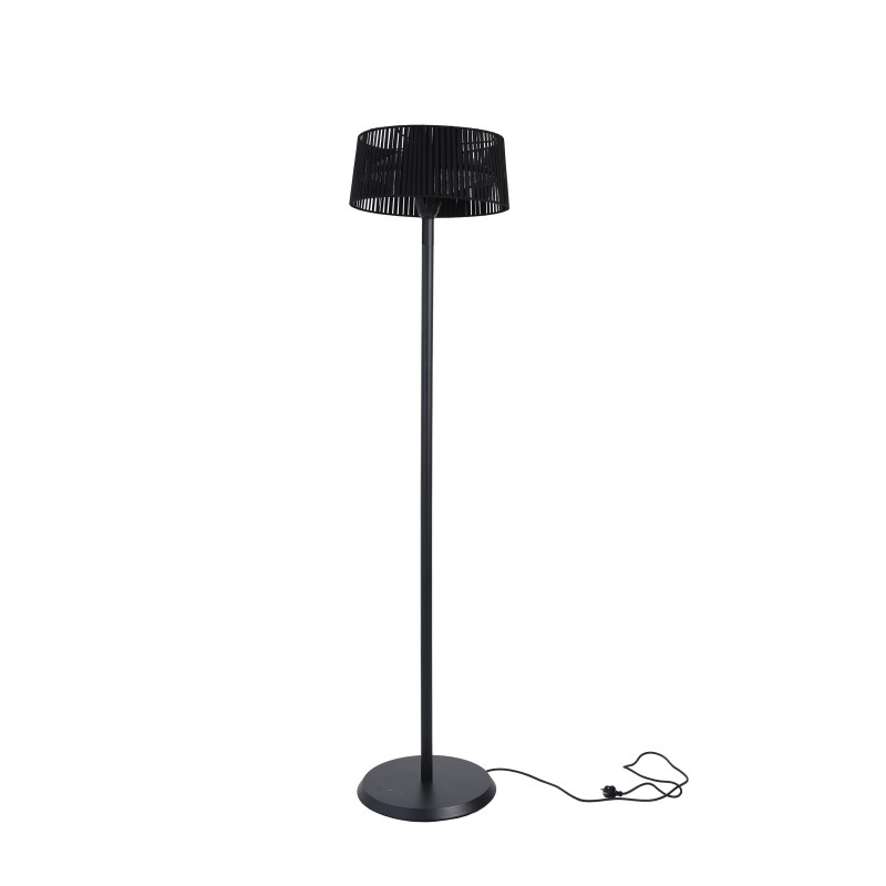 Chauffage de terrasse électrique sur pied 1500W - Noir - Zen - Veba