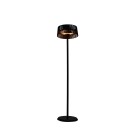 Chauffage de terrasse électrique sur pied 1500W - Noir - Zen - Veba