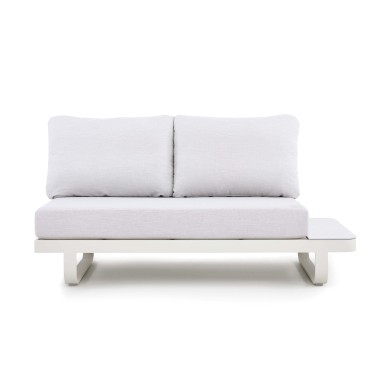 Veba - Fellow set de jardin lounge en aluminium - Gris clair