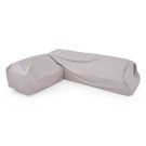 Veba - Fellow set de jardin lounge en aluminium - Gris clair