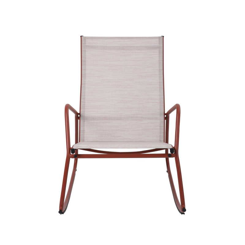 Veba - Brody fauteuil de jardin à bascule - Terracotta