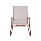Veba - Brody fauteuil de jardin à bascule - Terracotta