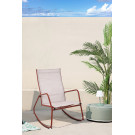Veba - Brody fauteuil de jardin à bascule - Terracotta