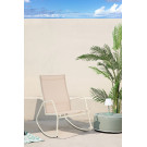 Veba - Brody fauteuil de jardin à bascule - Beige