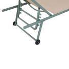 Veba - Travis transat de jardin - Vert-Beige