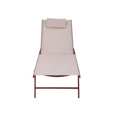 Veba - Travis transat de jardin - Terracotta