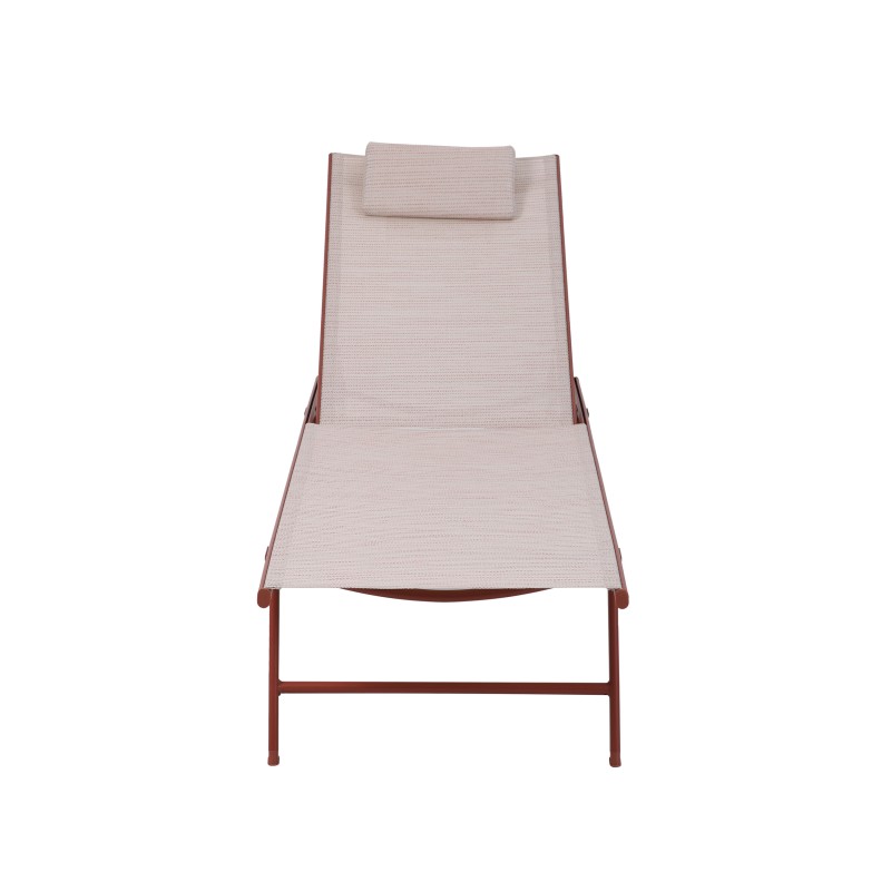 Veba - Travis transat de jardin - Terracotta