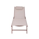 Veba - Travis transat de jardin - Terracotta