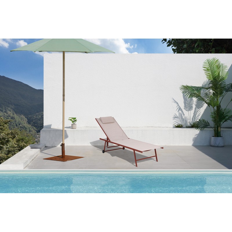 Veba - Travis transat de jardin - Terracotta
