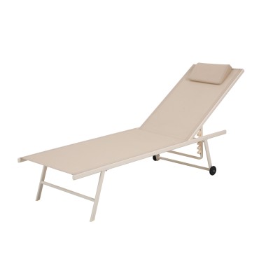 Veba - Travis transat de jardin - Beige