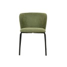 Veba - Break chaise empilable en tissu - Vert