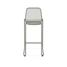 Veba - Mase tabouret de bar empilable en métal - Vert