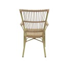 Veba - James chaise de bistrot en rotin - Bambou-Naturel