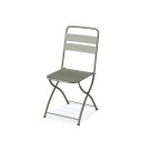 Veba - Breeze chaise de bistrot pliable en métal - Vert