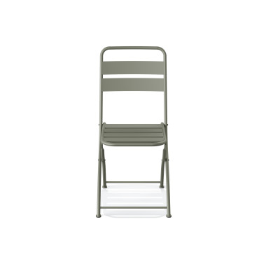 Veba - Breeze chaise de bistrot pliable en métal - Vert