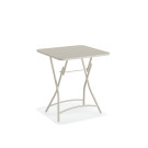 Veba - Breeze table de bistrot pliable en métal - Beige