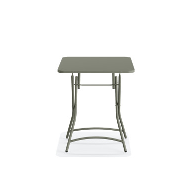 Veba - Breeze table de bistrot pliable en métal - Vert