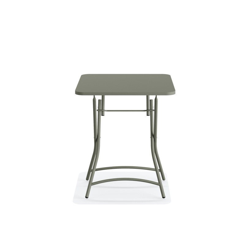 Veba - Breeze table de bistrot pliable en métal - Vert