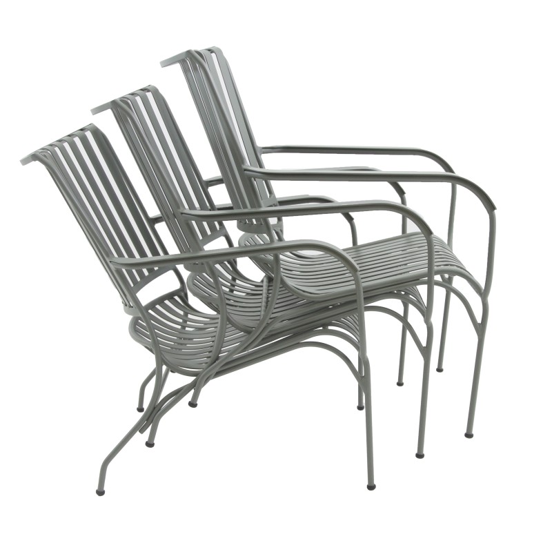 Veba - Phil fauteuil de jardin - Gris-Vert